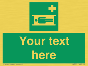 Custom Stretcher Sign